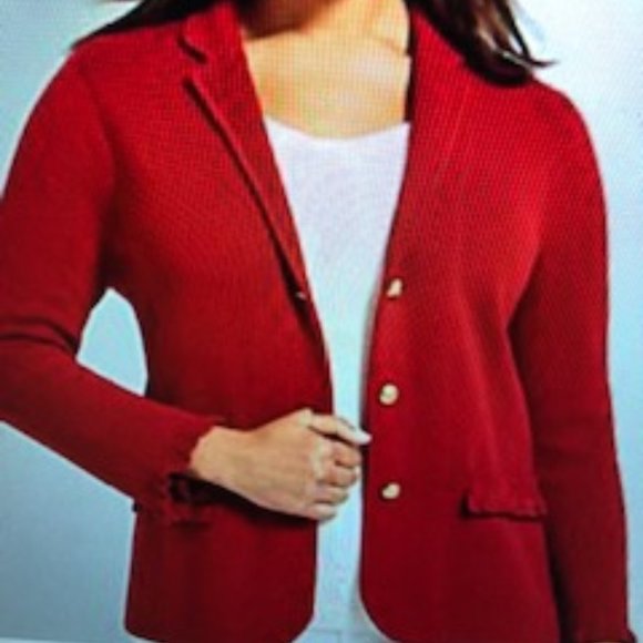 Talbots Jackets & Blazers - ⬇️Talbots Sweater Jacket